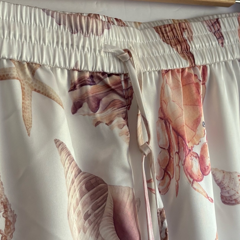 RACHEL Rachel Roy Beach Seashell print wide leg pant 3X - Picture 12 of 15